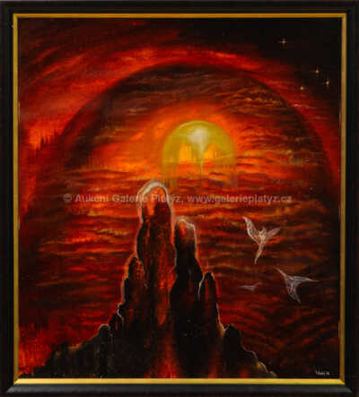 Zdeněk Hajný - Z cyklu Poutníci VI