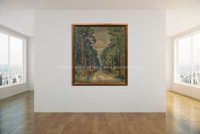  / Cesta v lese / Jaroslav Grus