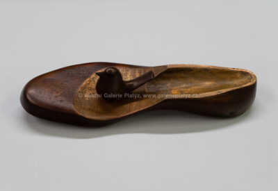  / Bronzový ptáček na střevíčku / Ota Janeček