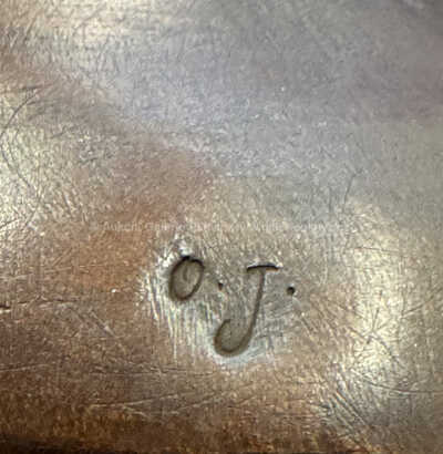  / Bronzový ptáček na střevíčku / Ota Janeček