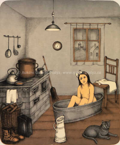  / Večerní koupel / Iva Hüttnerová