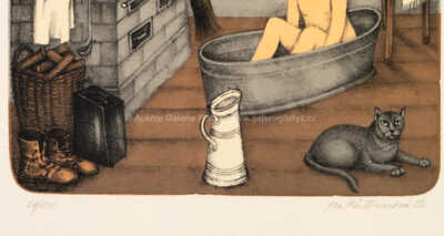  / Večerní koupel / Iva Hüttnerová