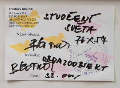  / Stvoření světa aneb Co zbylo z archy Noemovy / František Blažíček