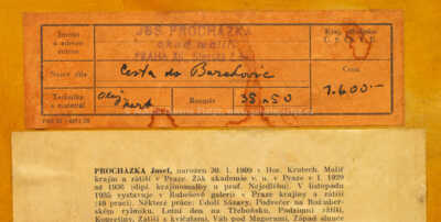  / Cesta do Barchovic / Josef Procházka