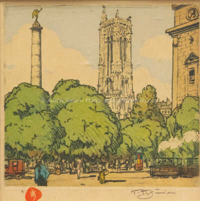  / Konvolut dvou kusů, Paříž / František Tavík Šimon