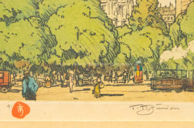  / Konvolut dvou kusů, Paříž / František Tavík Šimon