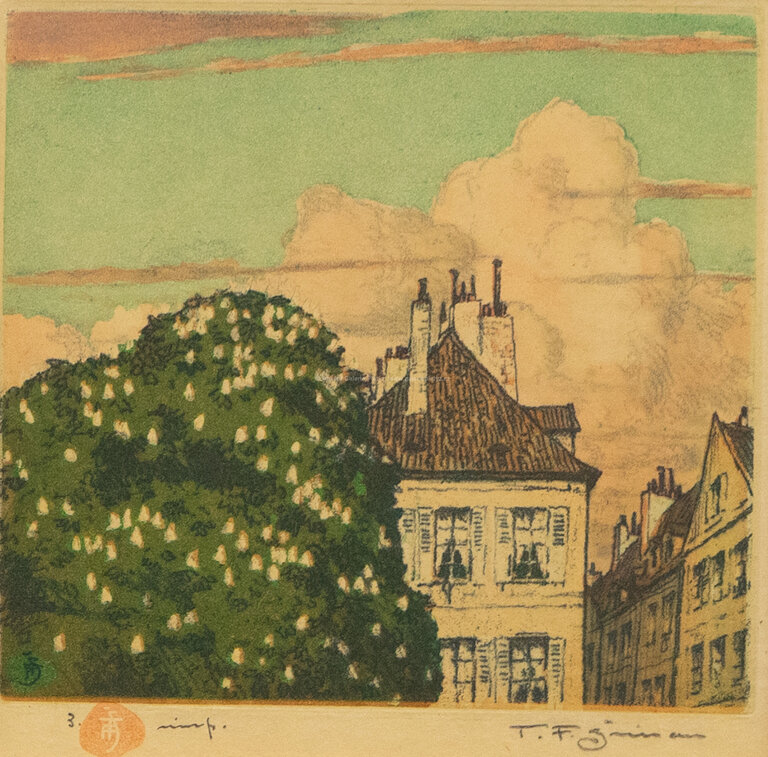  / Konvolut dvou kusů, Paříž / František Tavík Šimon