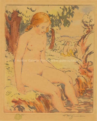  / Na potoce / František Tavík Šimon