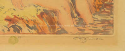  / Na potoce / František Tavík Šimon