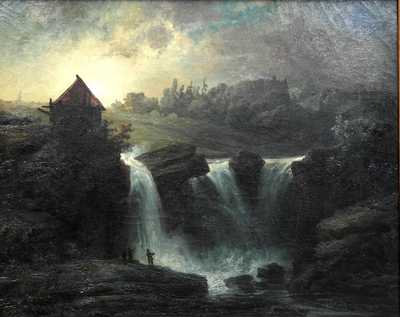  / Pod vodopádem /   Autor neurčen