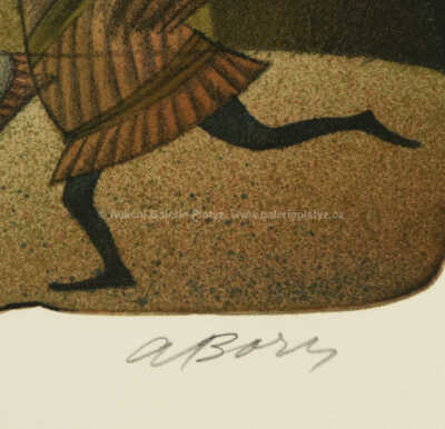  / Pozdrav Giottovi do Assisi / Adolf Born