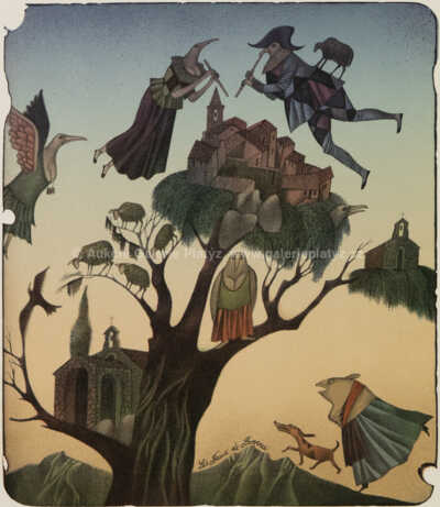  / Večer v Provence / Adolf Born