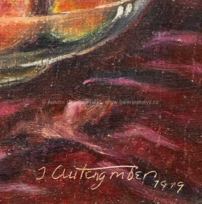  / Zátiší s květinami a ovocem / Jan Autengruber