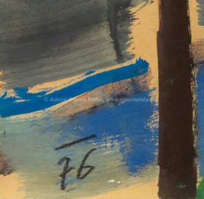  / Vesnický motiv / Jaroslav Grus