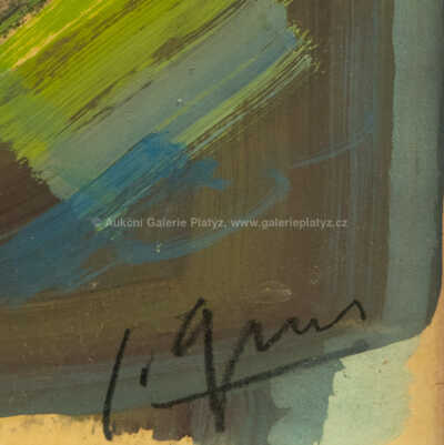  / Vesnický motiv / Jaroslav Grus