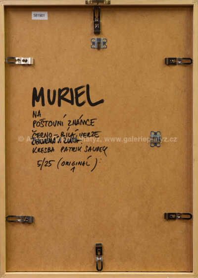  / Muriel - poštovní známka / Patrik Saudek