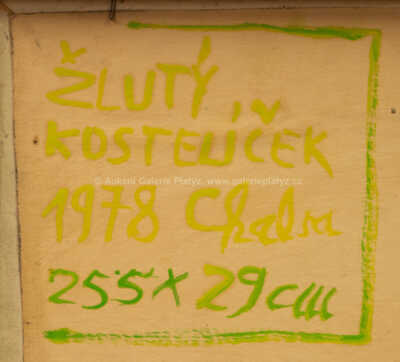  / Žlutý kostelíček / Karel Chaba 