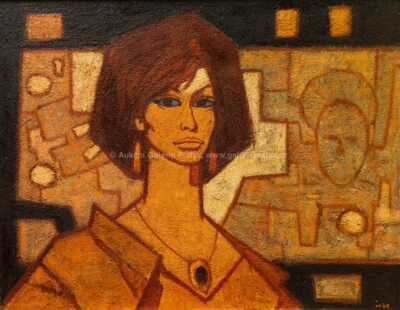  / Žena s broží / Ivan Sedliský