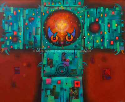  / Kosmický kříž - na motivy Mikuláše Medka / Jaroslav Vlasák