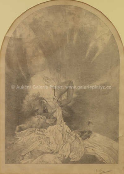  / Polibek Jara / Alfons Mucha