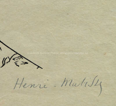  / Bez názvu (Ležící akt) / Henri Matisse