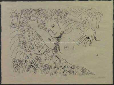  / Bez názvu (Ležící akt) / Henri Matisse