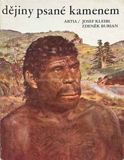  / Lebky třetihorních lidoopů / Zdeněk Burian