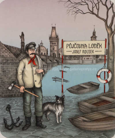  / Půjčovna loděk / Iva Hüttnerová