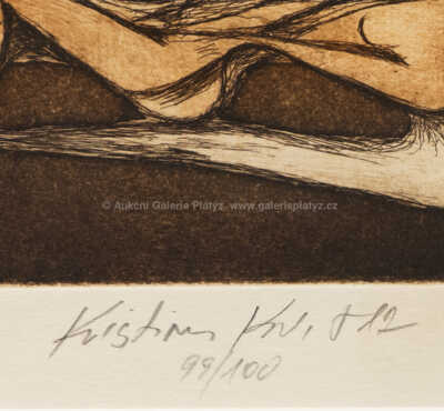  / Ležící anděl / Kristian Kodet