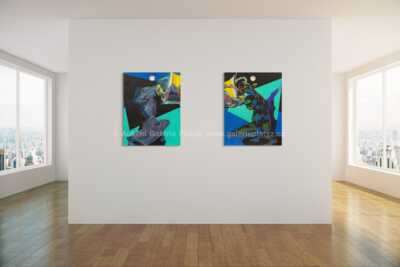  / Cheers (diptych) / Daniel Krejbich