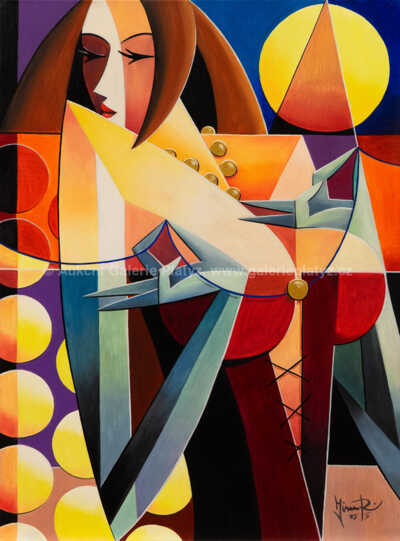 Robert Jiran - Dívka se zlatými korály