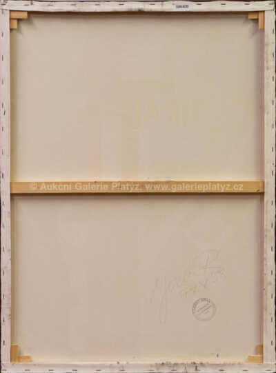  / Monochromatické kubistické zátiší s konvicí na čaj a cukřenkou / Robert Jiran