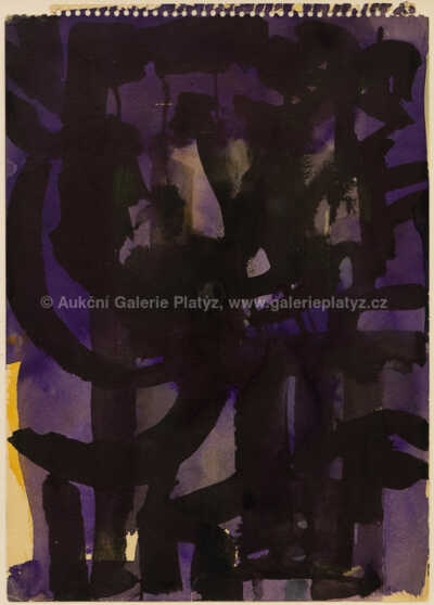  / Abstraktní kompozice / Jiří Balcar