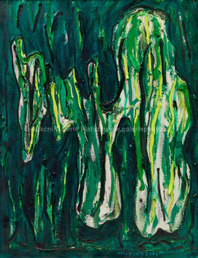  / Zárodky předjaří - triptych / František Hodonský