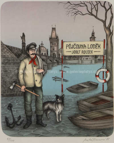  / Půjčovna loděk / Iva Hüttnerová