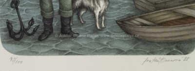  / Půjčovna loděk / Iva Hüttnerová