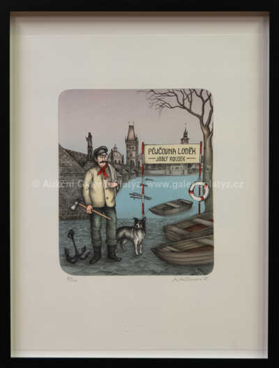 Iva Hüttnerová - Půjčovna loděk