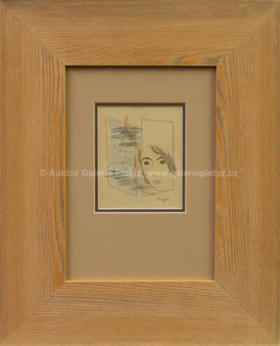 Marie Čermínová - Toyen - Houslistka