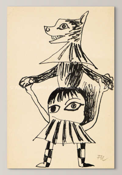 František  Hudeček - Karkulka a vlk