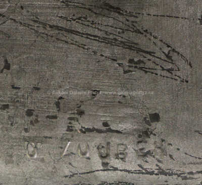  / Nohy proti sobě s drapérií / Olbram Zoubek