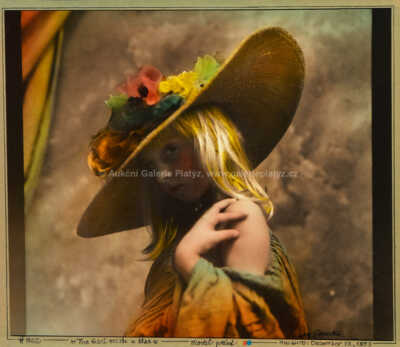 / The Girl with a Hat / Jan Saudek