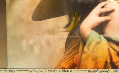  / The Girl with a Hat / Jan Saudek