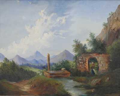  / U studny / Ferdinand Lepie