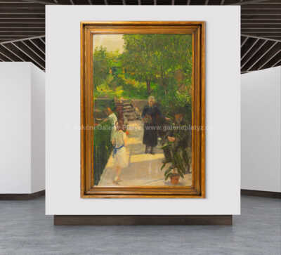  / V zahradě / Jaroslav Malinský