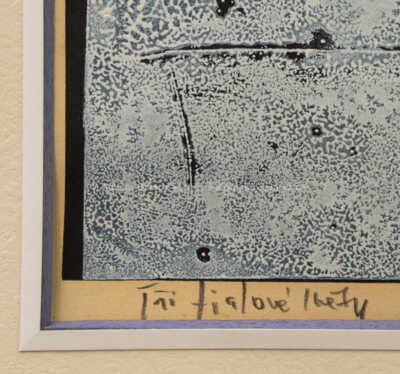  / Tři fialové květy / Karel Valter