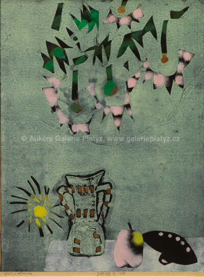  / Zátiší s okarínou / Karel Valter