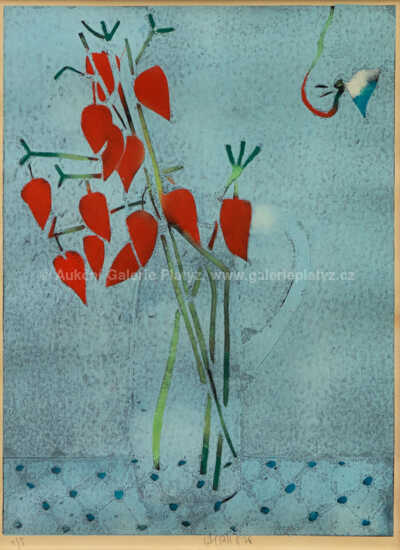  / Mochyně ve skleněném džbánu / Karel Valter