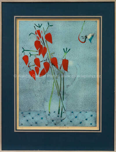 Karel Valter - Mochyně ve skleněném džbánu