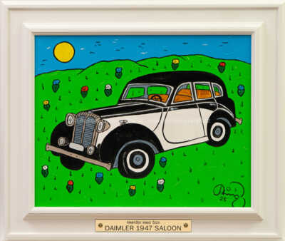 František Ringo Čech - Daimler 1947 Saloon