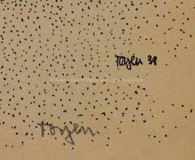  / Surrealistická krajina s ptáčky / Marie Čermínová - Toyen